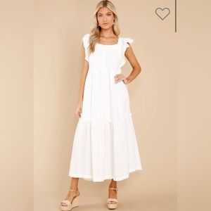 womens white maxi dress